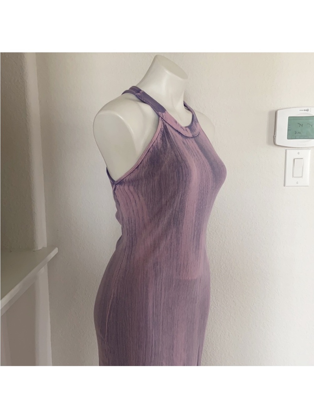 Young Fabulous & Broke Tie Dye Racerback Midi Dress Size M Lightweight NWT - Picture 7 of 10
